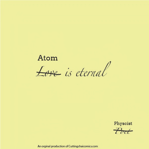 Atomes are eternal